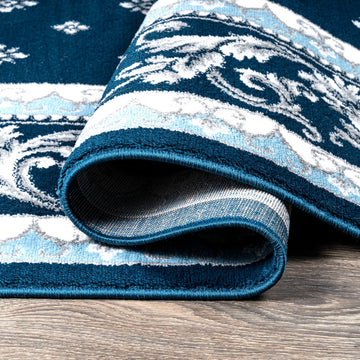 Acanthus French Border Area Rug